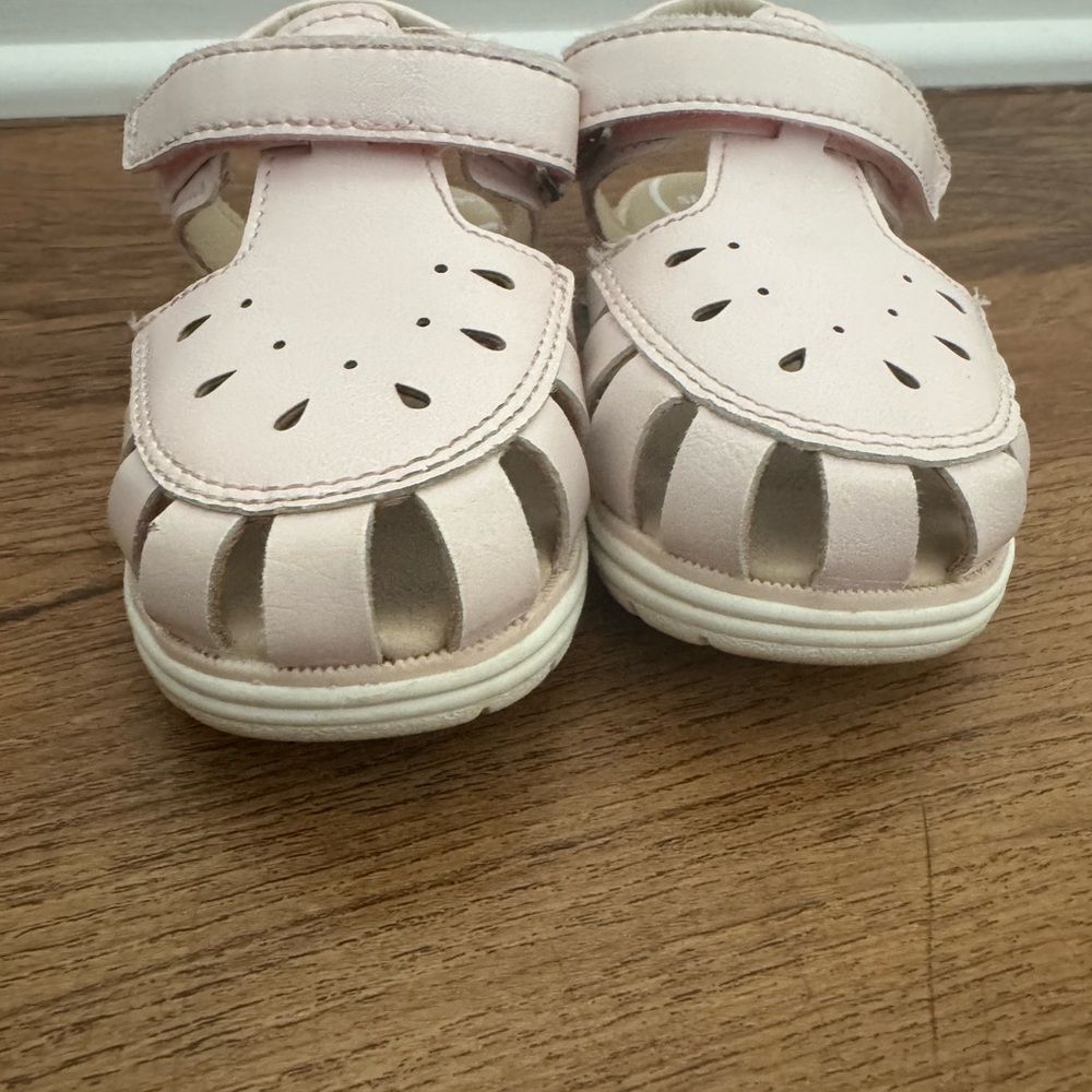 Stride Rite Pink Sandals Baby Girl - Picture 2 of 3